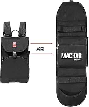 スケートボード　ケース付き hmd_sk8